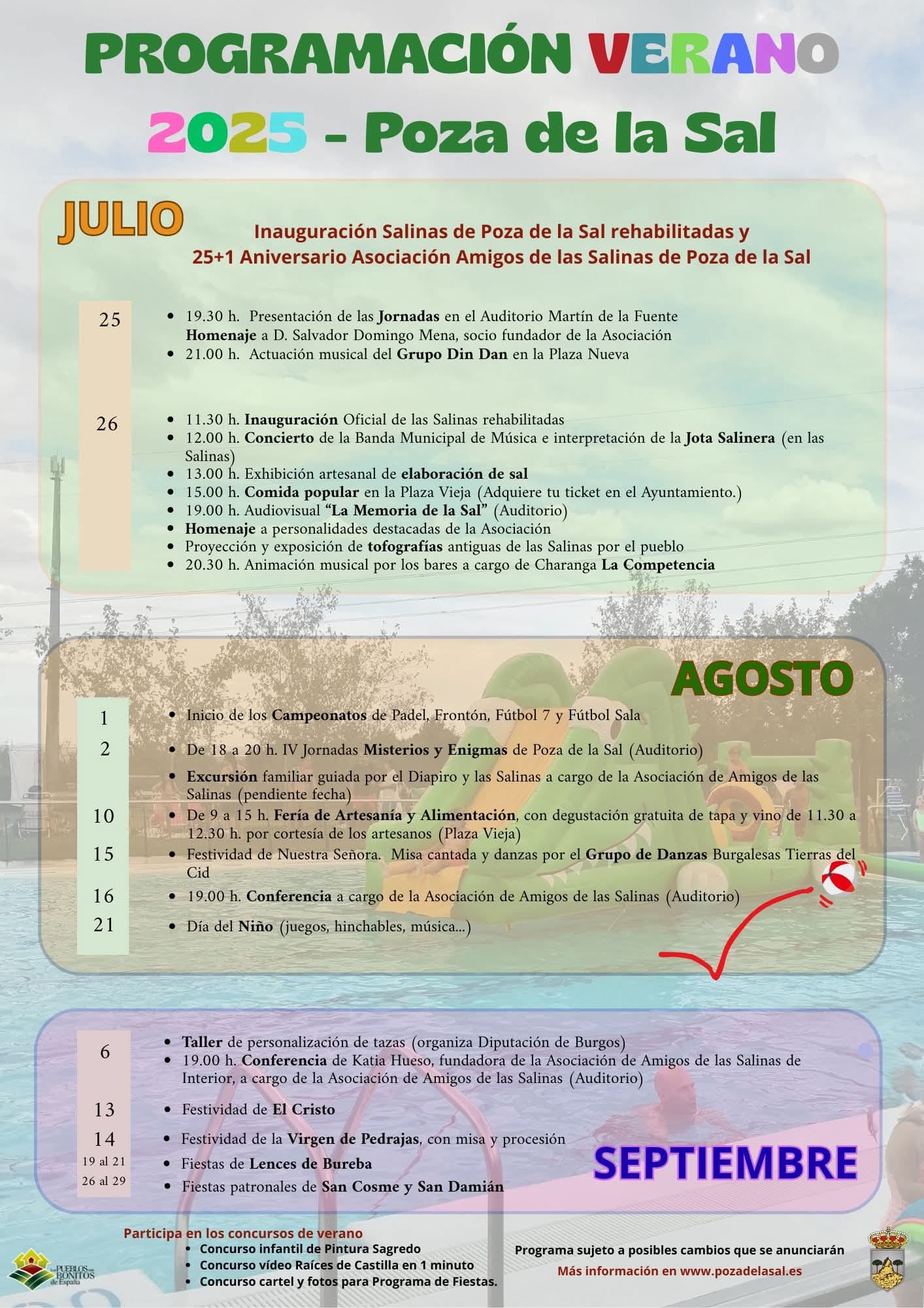 Programación verano 2025